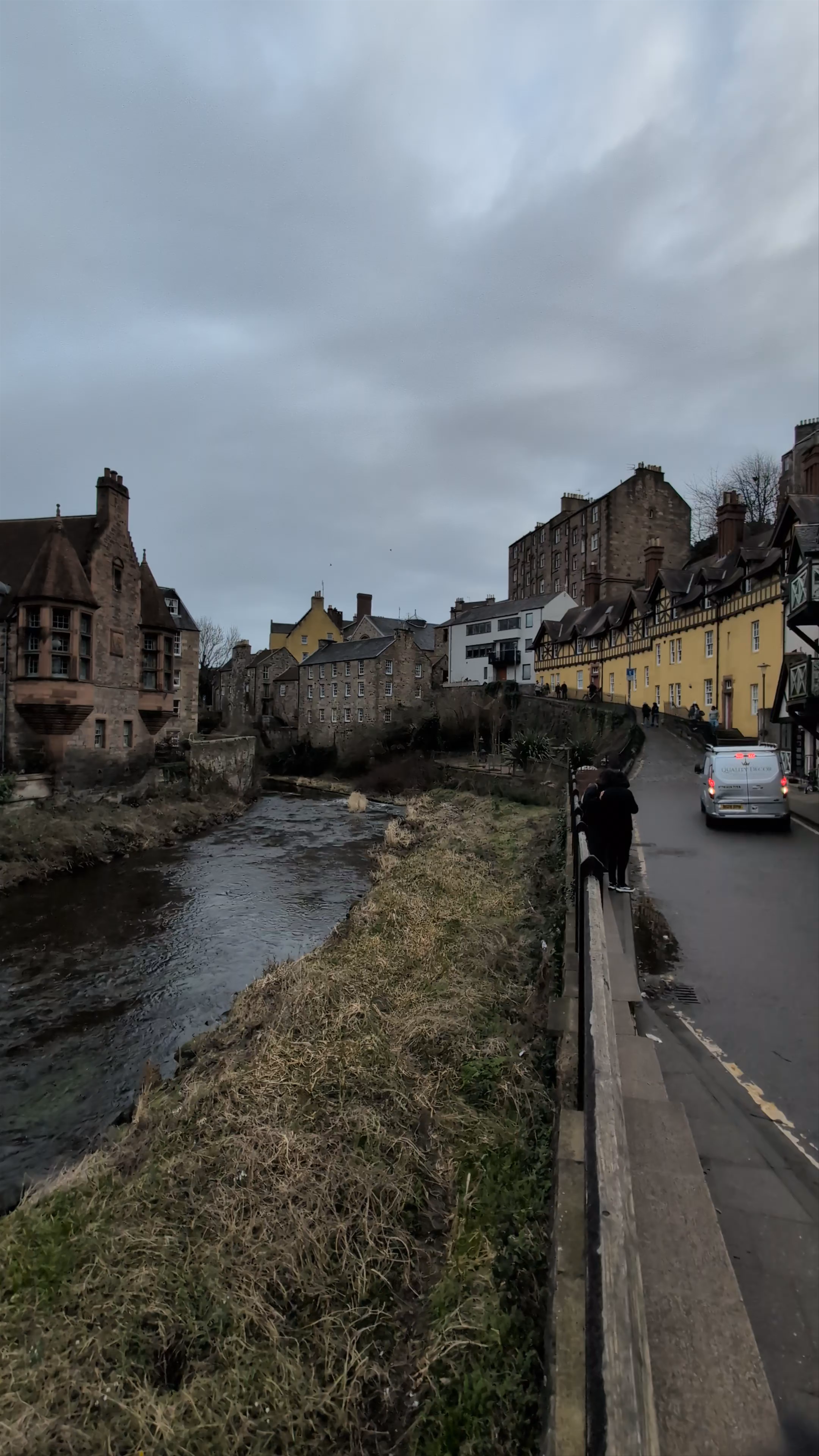 Dean Village Viewpoint: Timeless Charm by the Water in Edinburgh