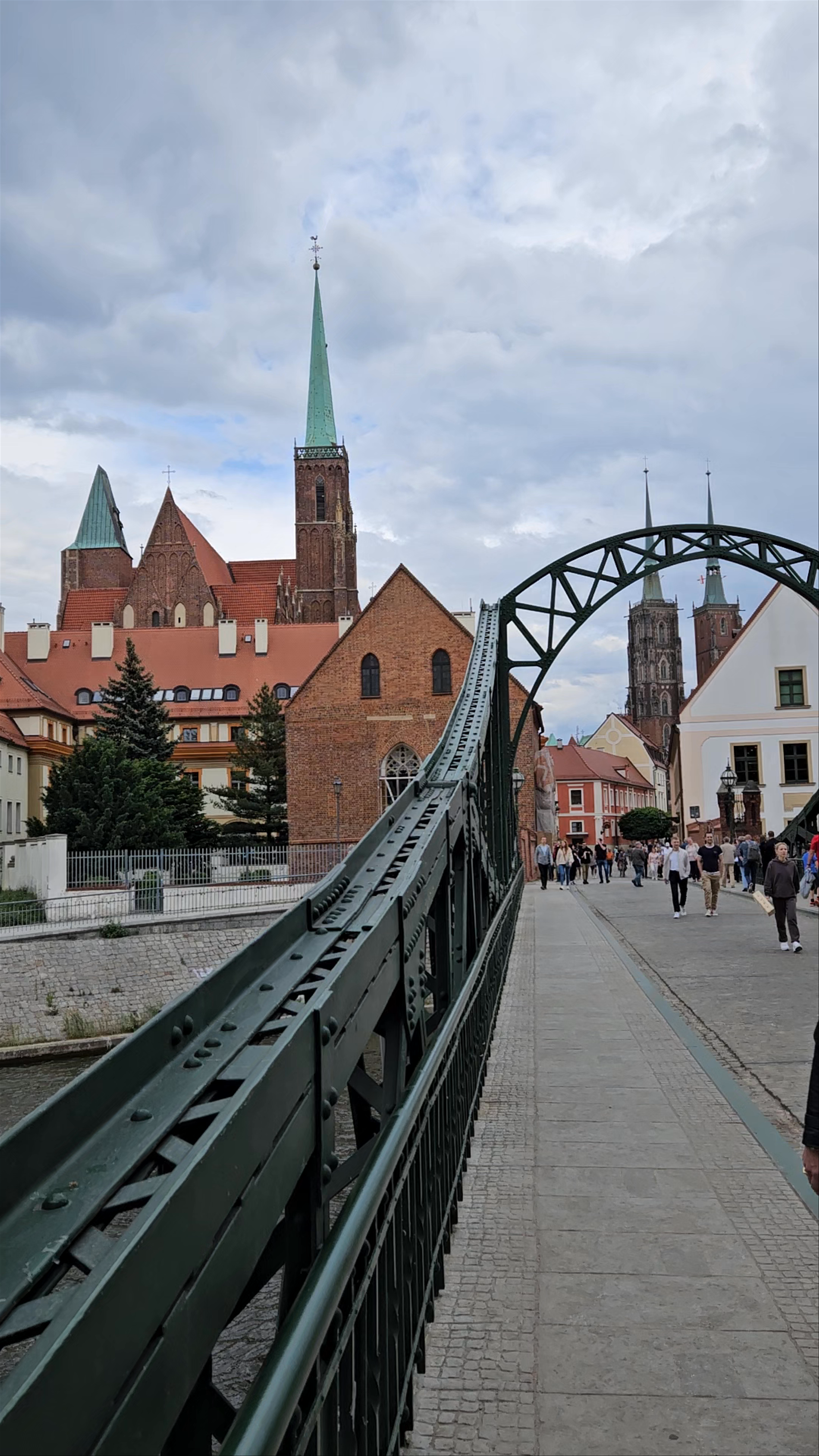 Most Tumski Bridge Stroll in Wrocław, Poland