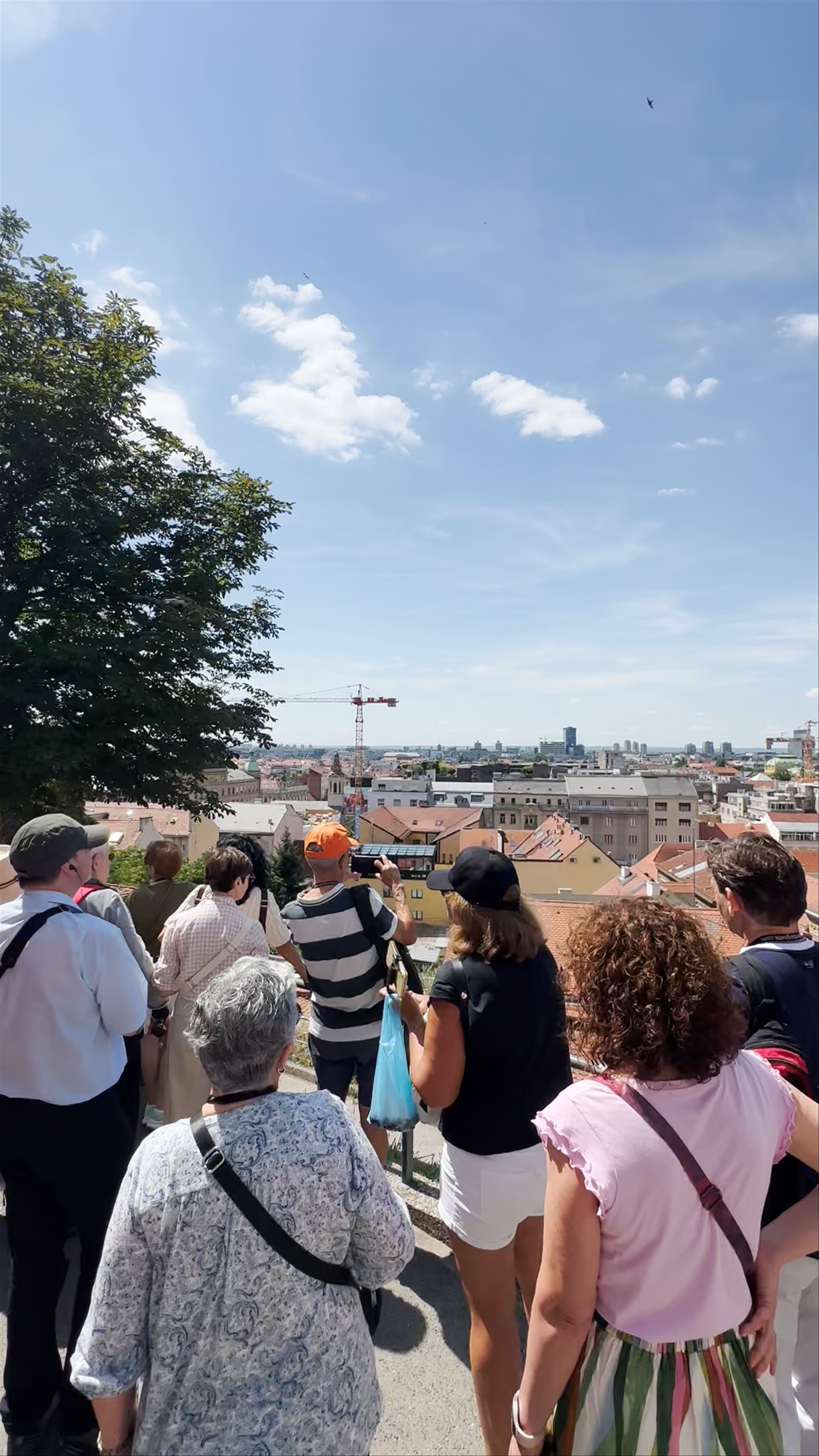 Pogled na Zagreb s Gornjeg grada