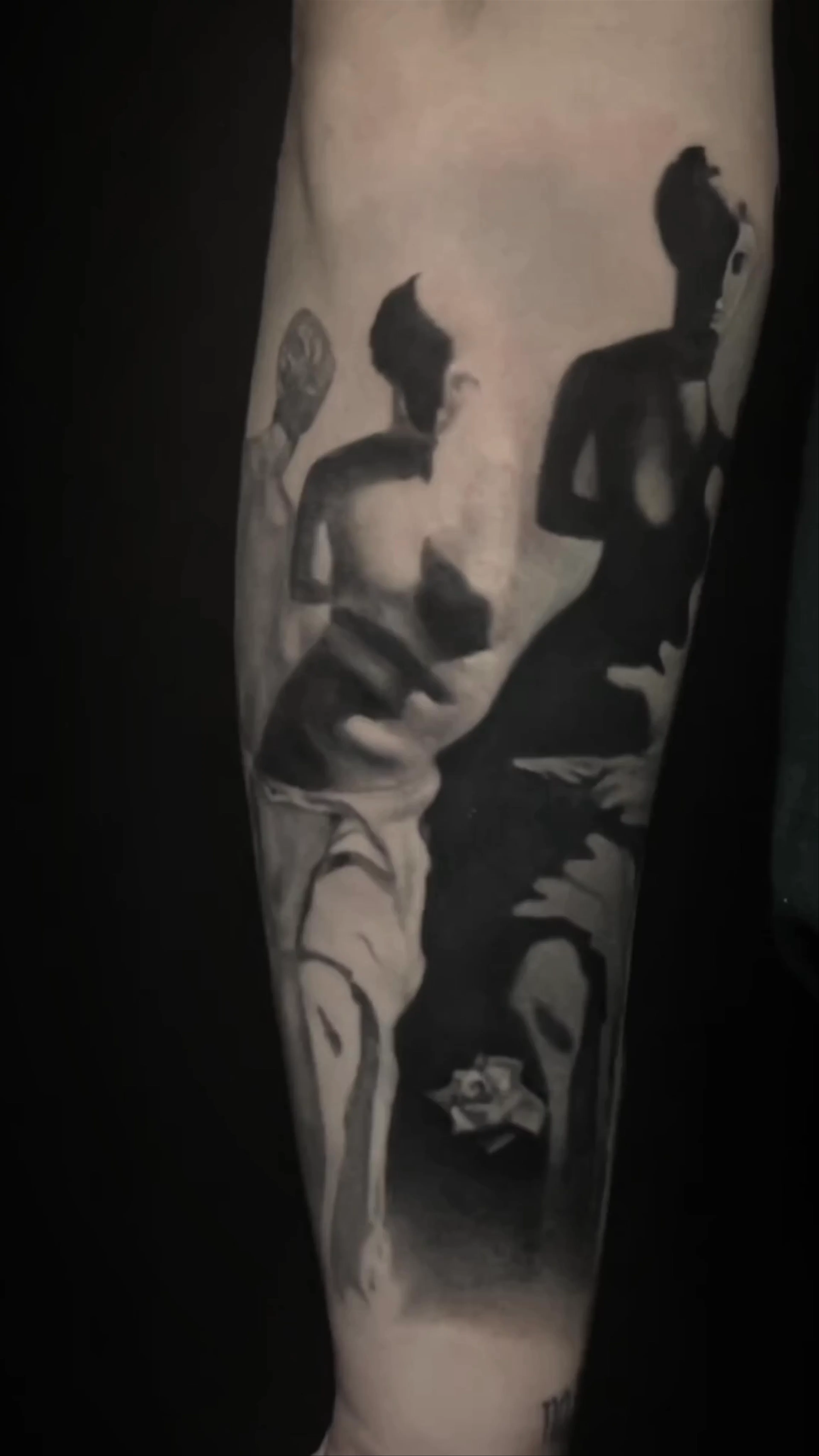 Dali and his masterpiece (cover-up)