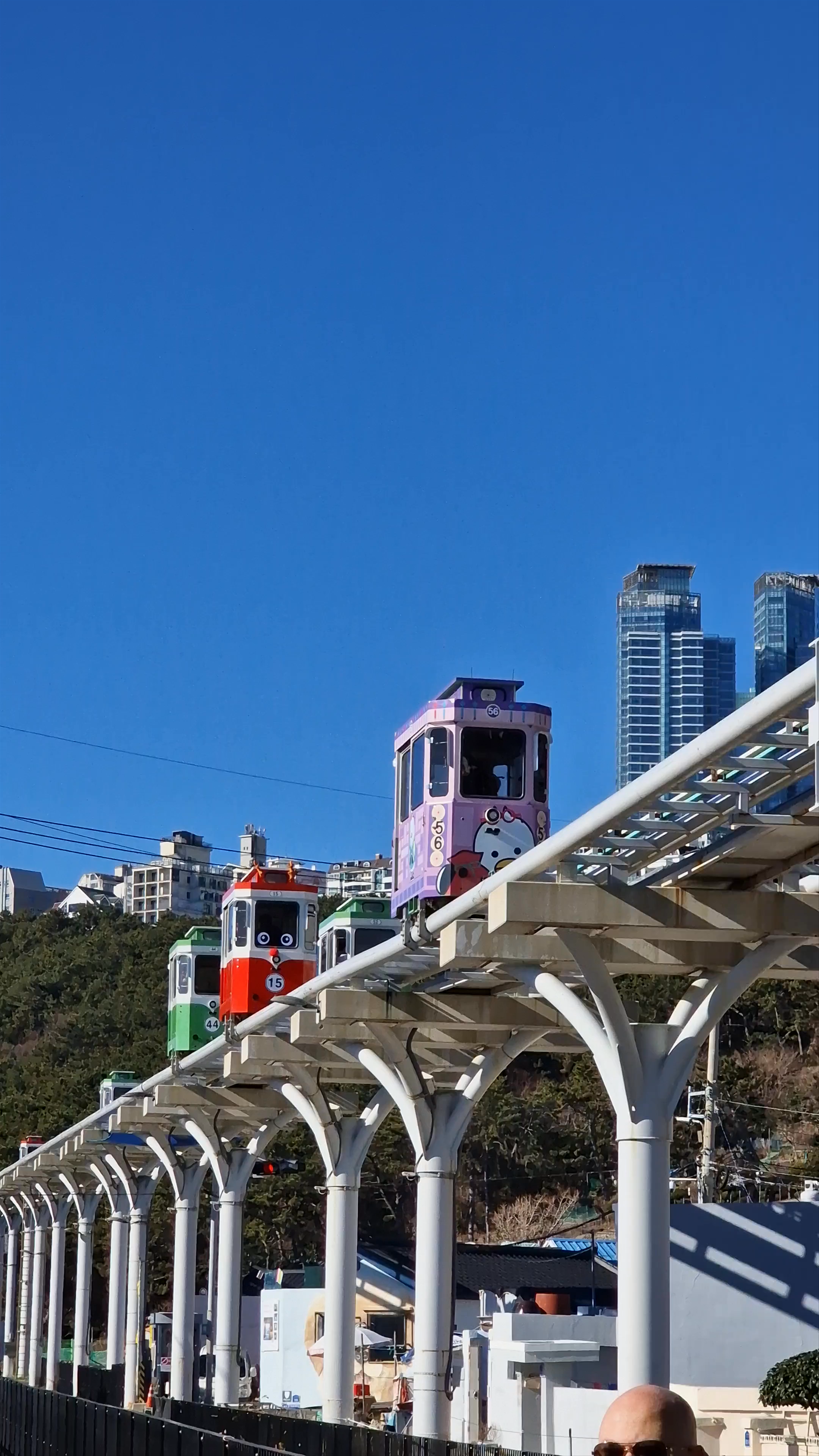 Haeundae Blueline Park - Cheongsapo Station