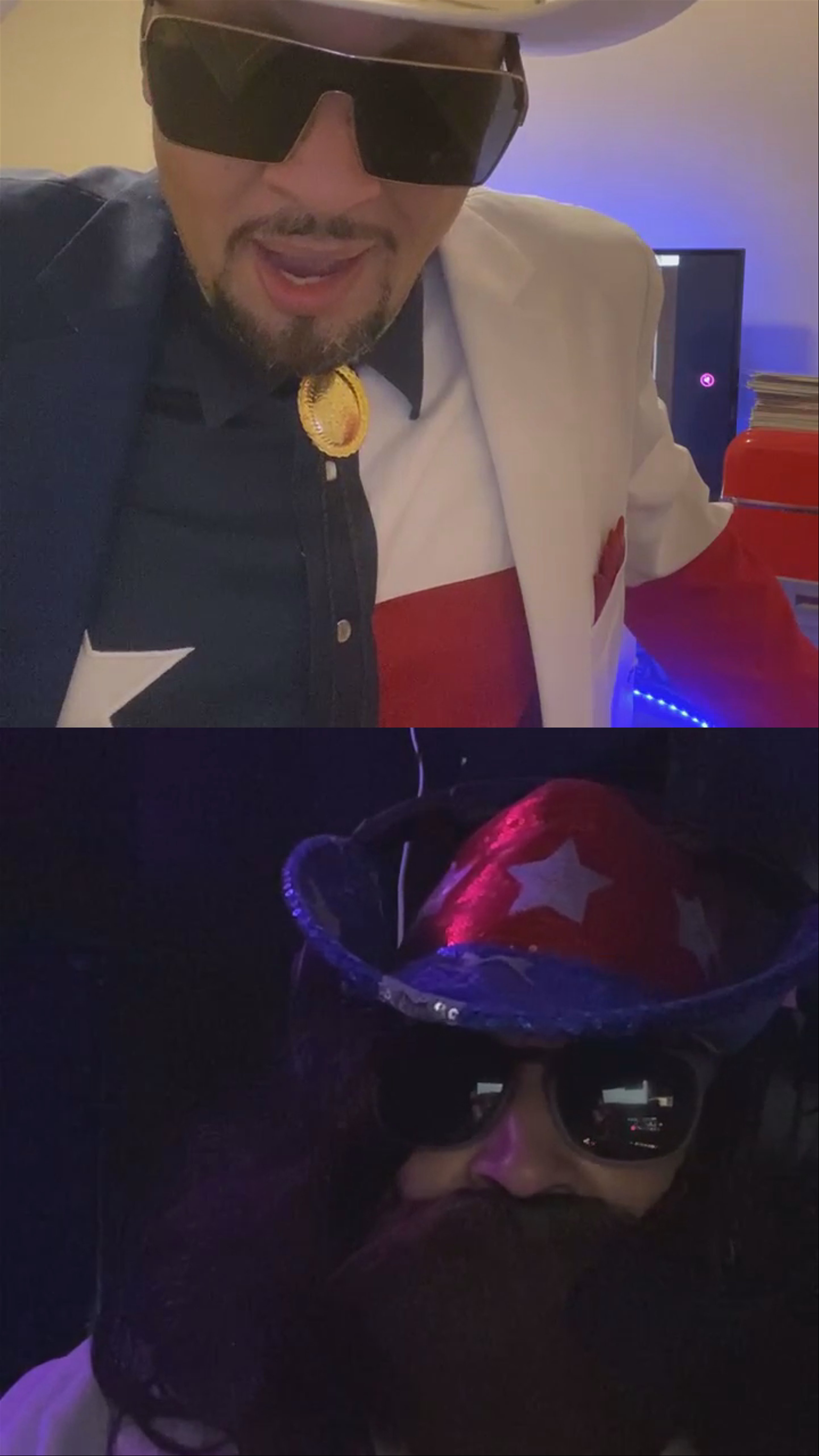 Big Tex and Uncle Comic Bob