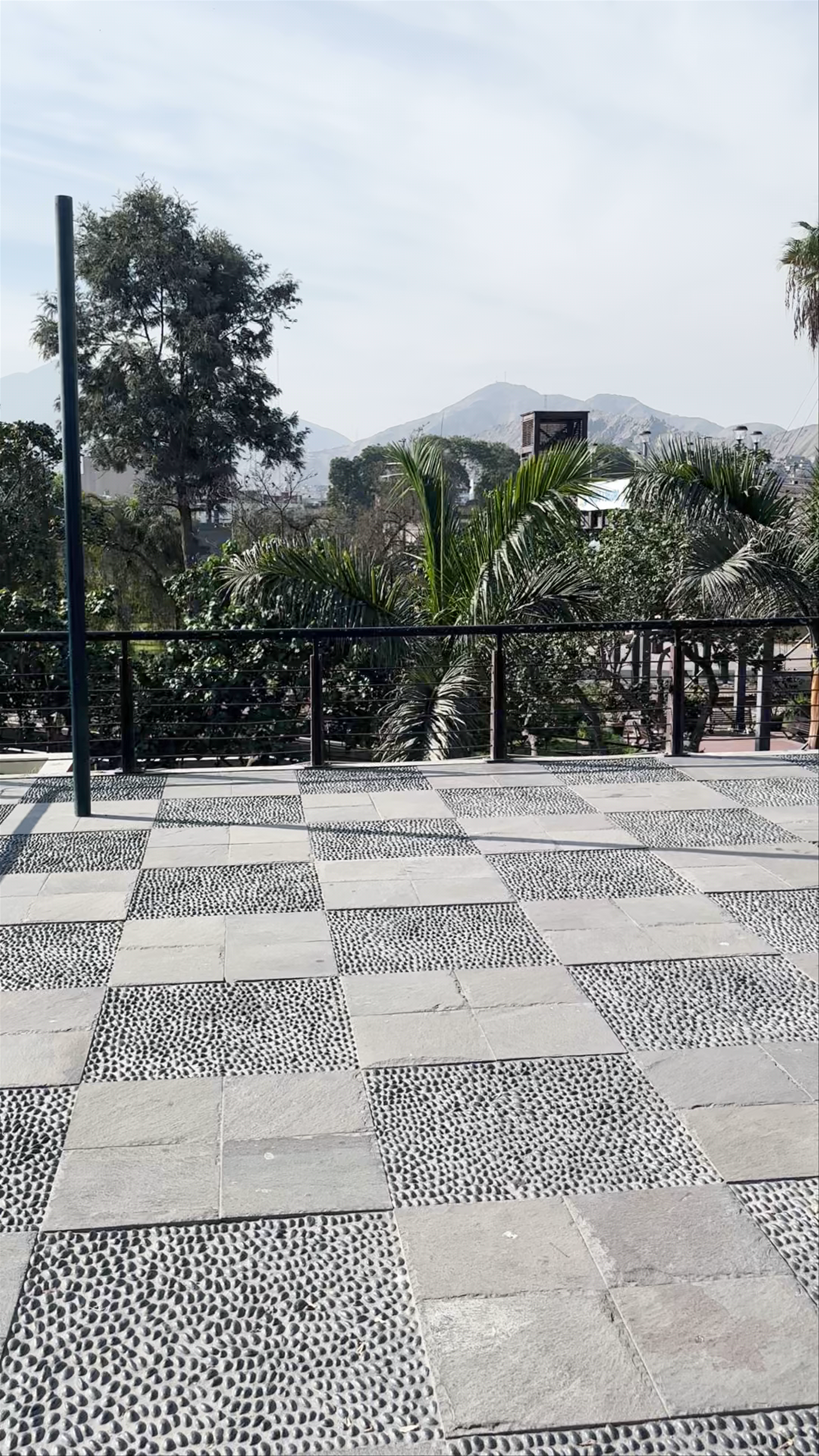 Serene Urban Escape at Parque De La Muralla, Lima