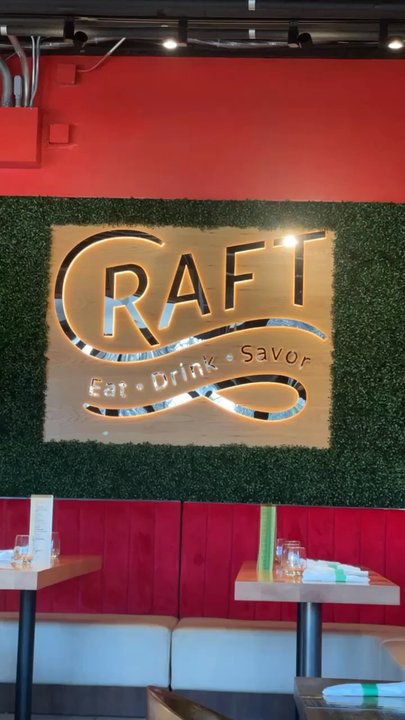 Craft on Colley - Very cute sign - New American Near Me - Norfolk, Virginia