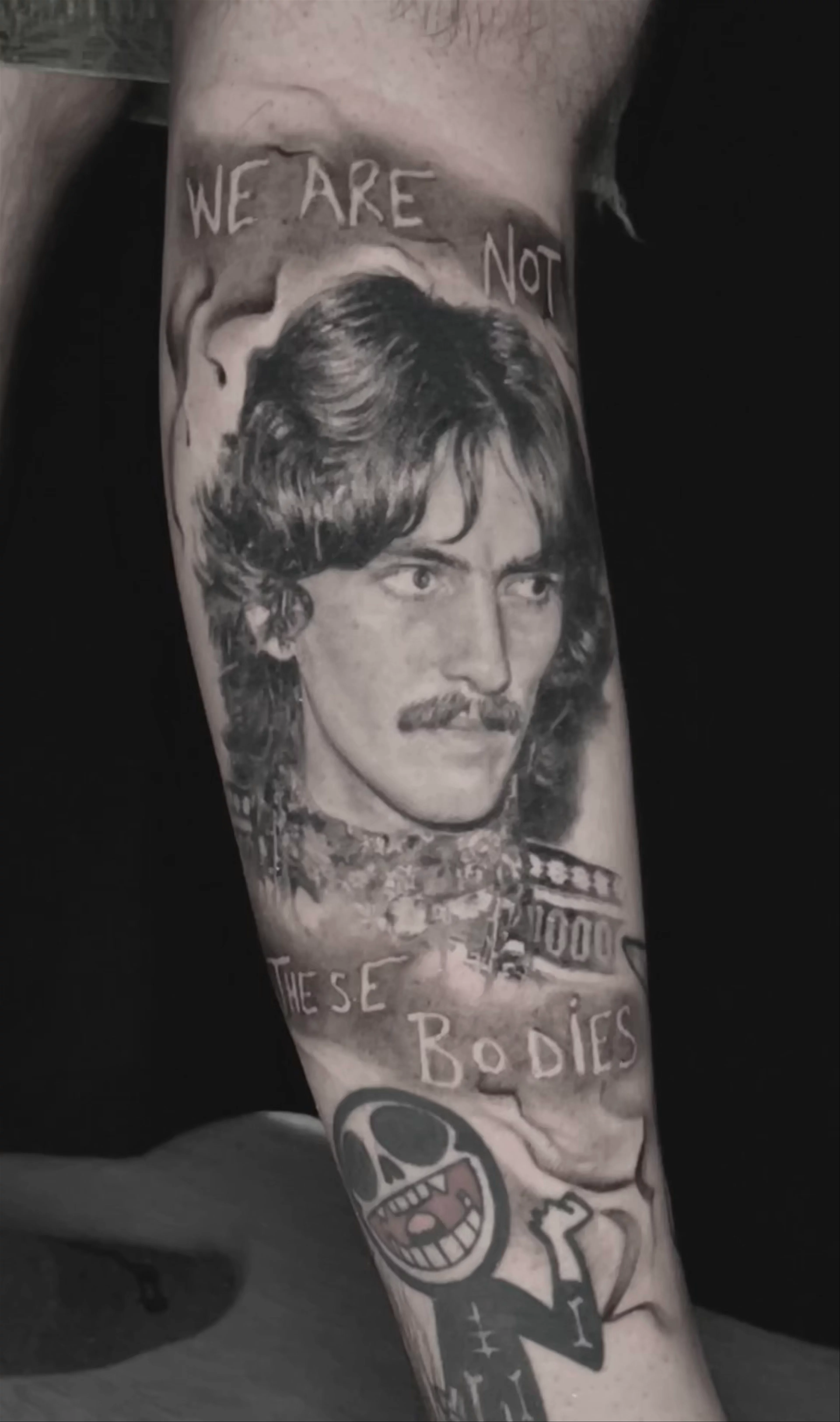 We are not these bodies - George Harrison 