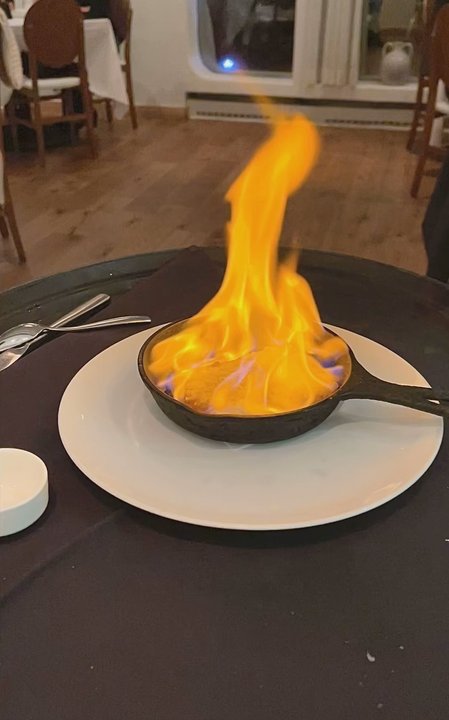 Nostos - Saganaki - Greek Near Me - Vienna, Virginia