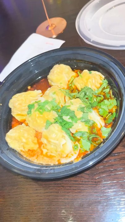 O Dumpling Bar - Wonton with Spicy Sauce - Chinese Near Me - Orange, California