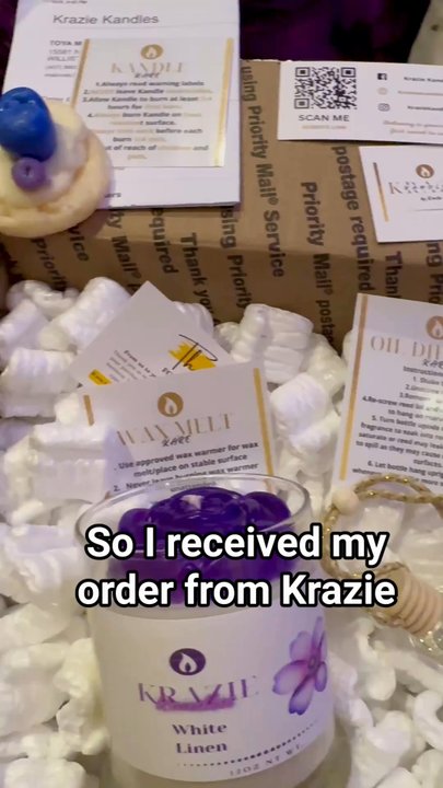 Krazie Kandles - Unboxing! - Candle Stores Near Me