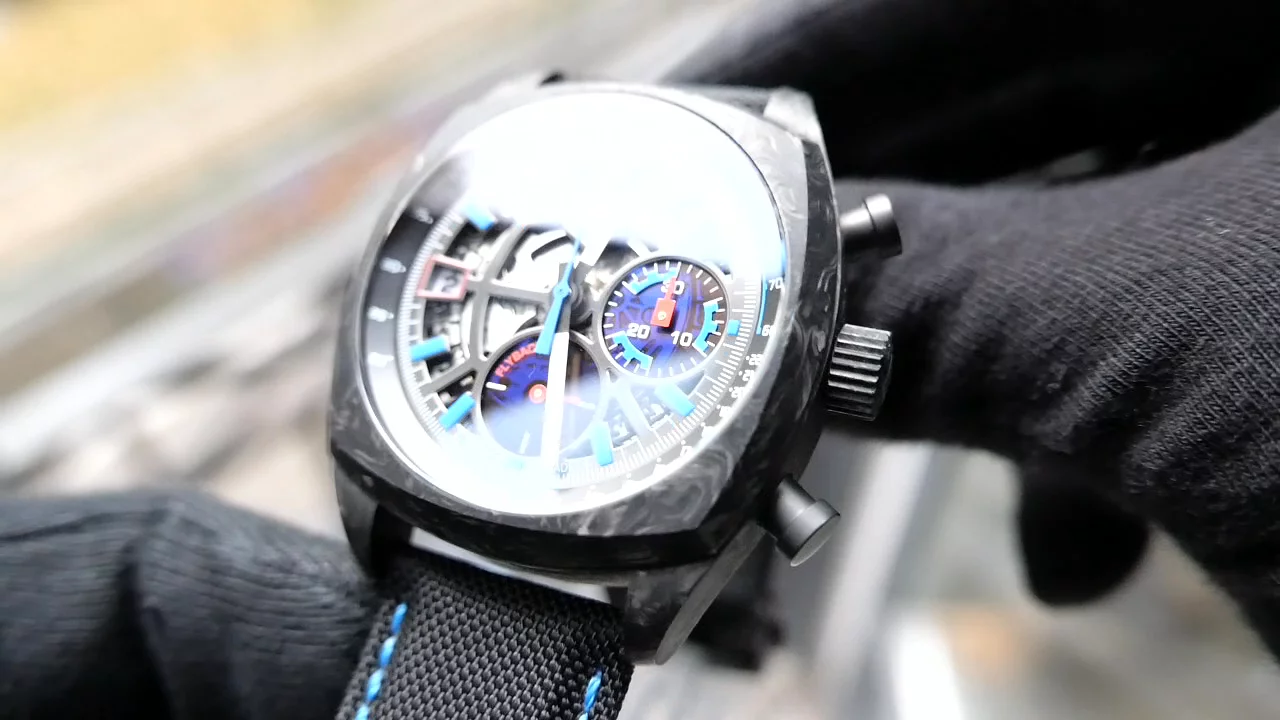 Monza Flyback Carbon CR5090 Full Set Tag Heuer - Le Collection'Heure