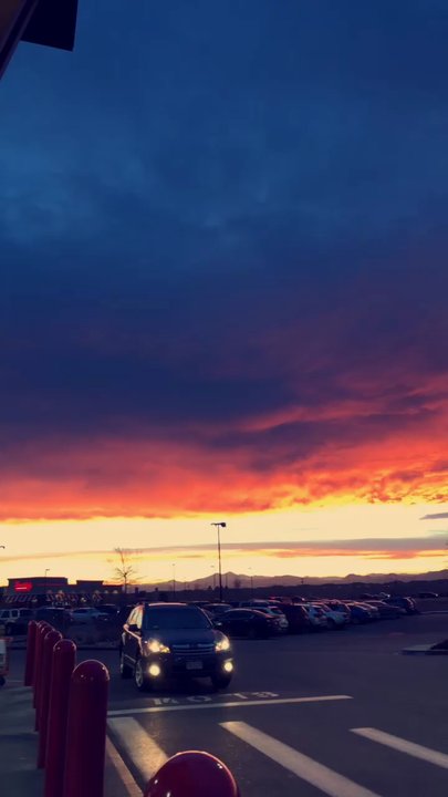 Costco - Beautiful January sunset from the parking lot, lol - Wholesale Stores Near Me - Timnath, Colorado