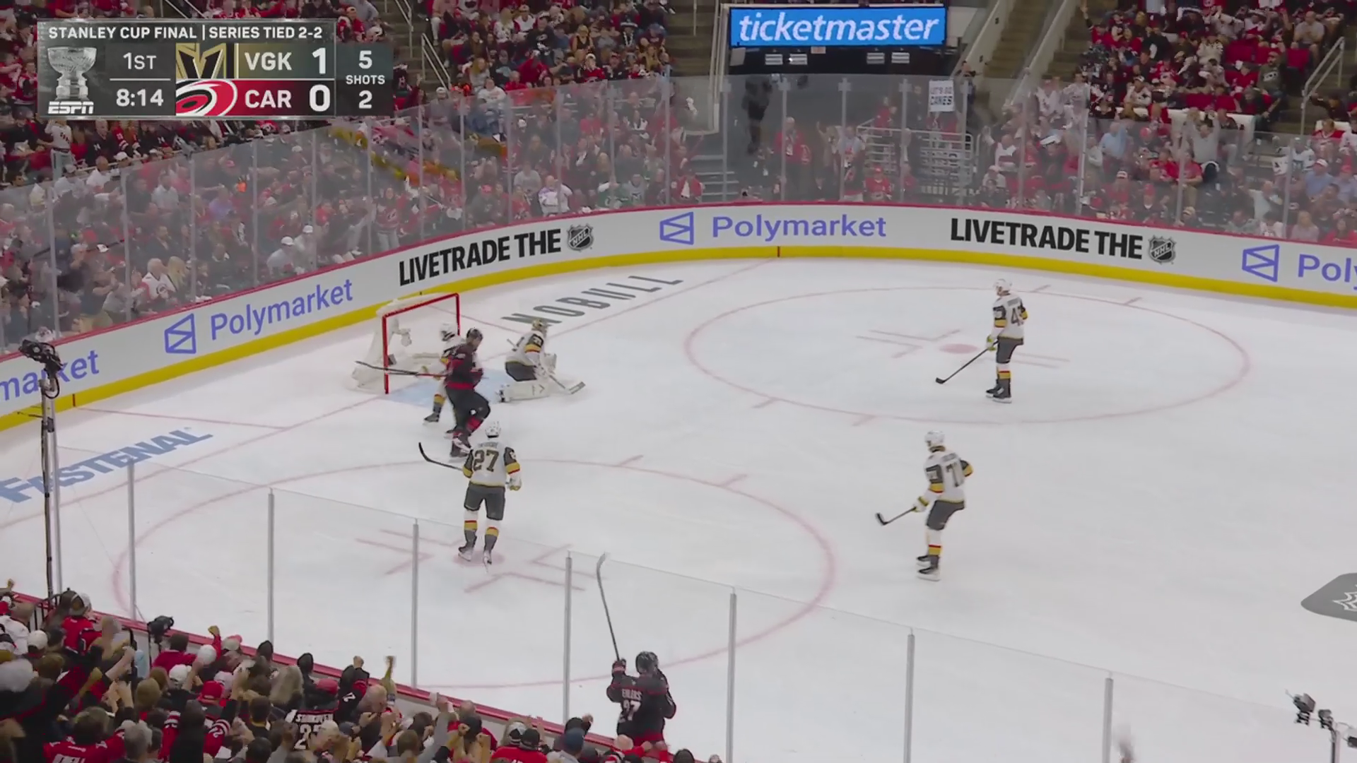 Svechnikov Erupts for Two PPGs as Hurricanes Take Game 5, 4-2 · Jun. 11, 2026