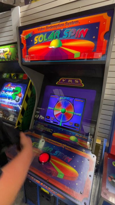 Bakersfield Arcade - Solar spin! - Arcades Near Me - Bakersfield, California
