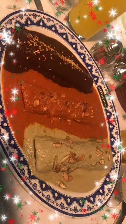 Vittorio's - Enchiladas de 3 moles - Pizza Near Me - Puebla, PUE