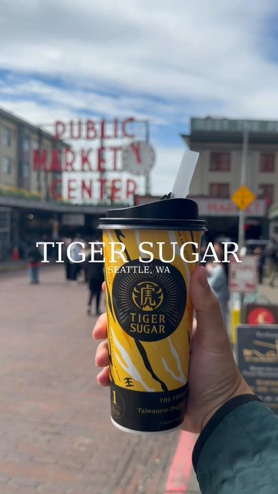 Tiger Sugar - Bubble Tea Near Me - Seattle, Washington