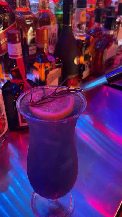 Papa Julio’s - Butterfly Effect Refresher drink! - Bars Near Me - Seneca, South Carolina