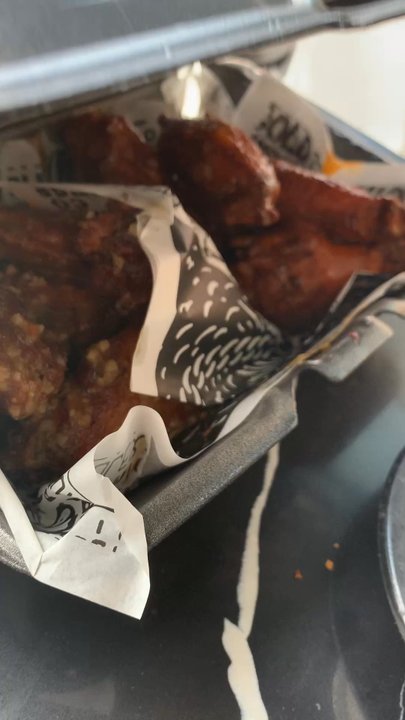 The Cocky Rooster - Smoked wings, Parmesan garlic & Buffalo - Chicken Wings Near Me - Richmond, Virginia