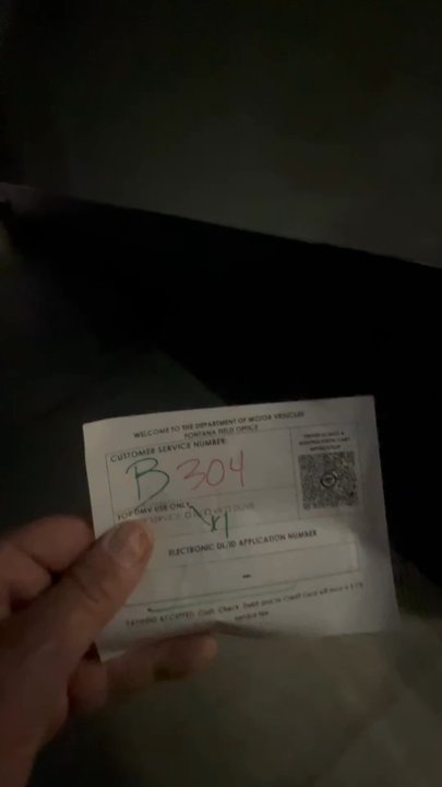 DMV - FONTANA - Video proof of them calling numbers prior to mine and not letting me in. The security manager should be fired! - Departments of Motor Vehicles Near Me - Fontana, California