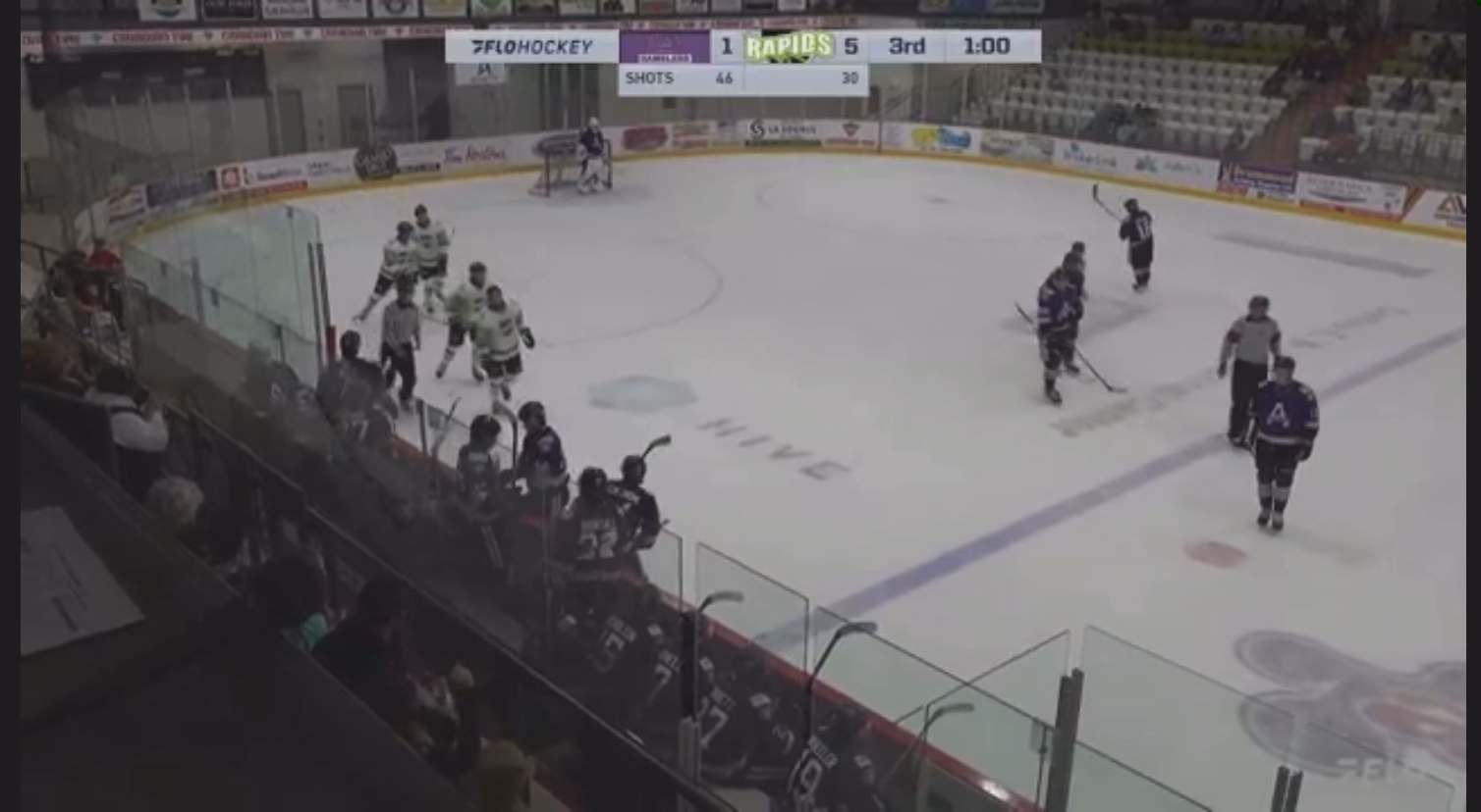 Declan Kennedy's First MHL Goal for the Grand Falls Rapids Rookie