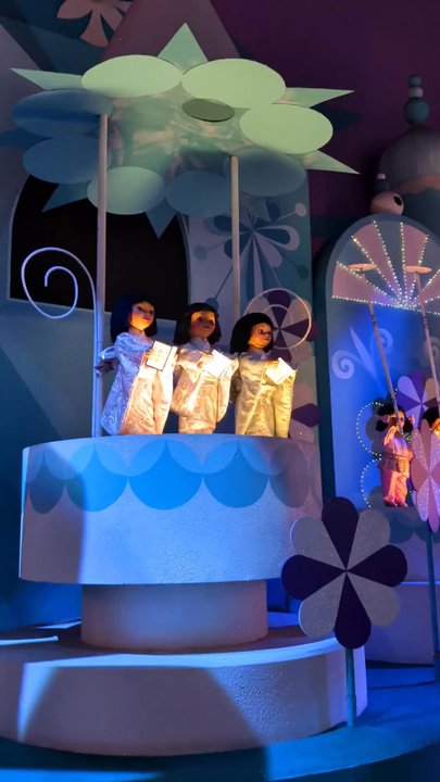 Fantasyland - Inside it's a small world boat ride at Fantasyland at Magic Kingdom at Disney World. Memories. - Amusement Parks Near Me - Bay Lake, Florida