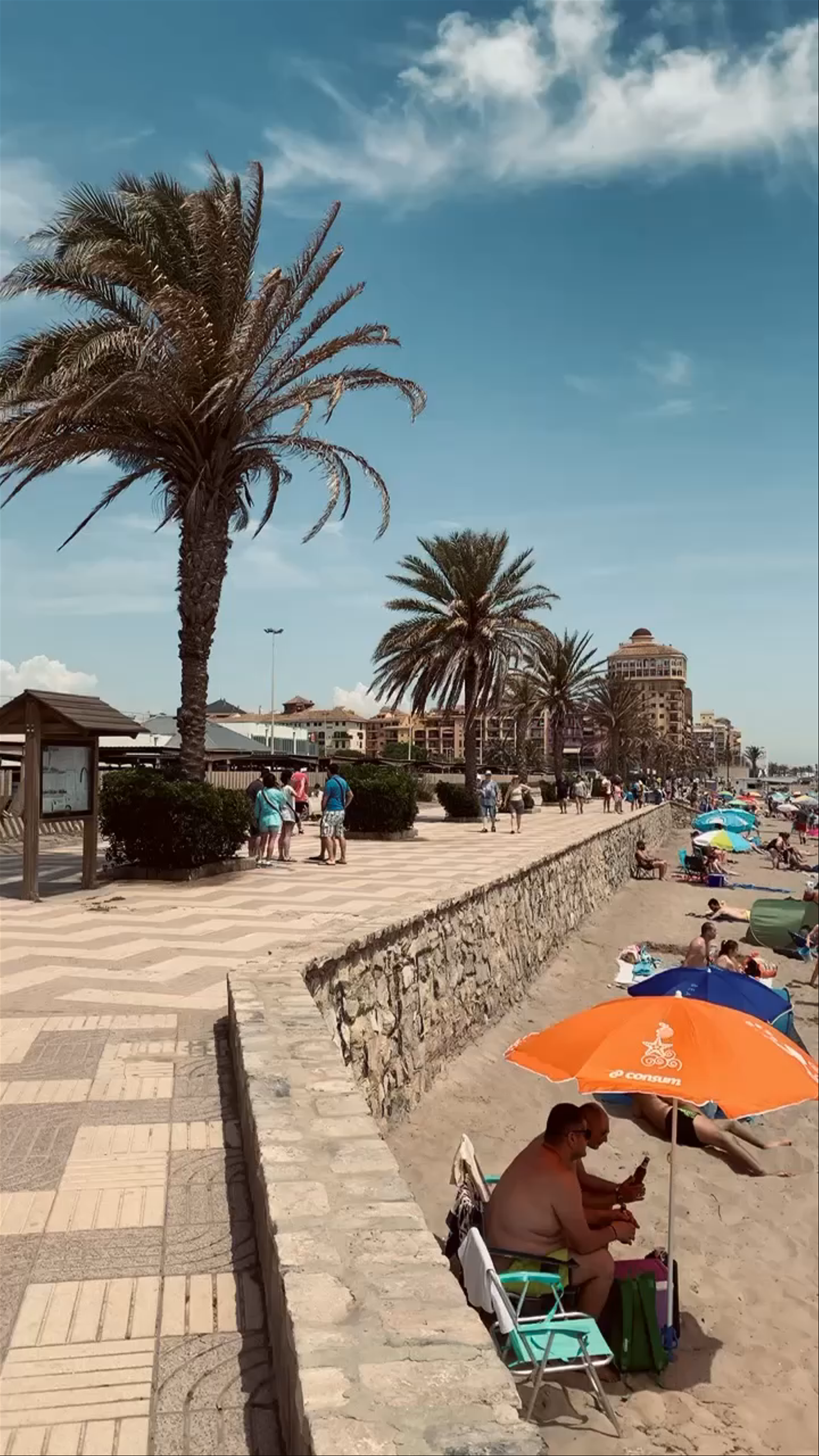 Sunny Beach Day at Port Saplaya, Alboraia