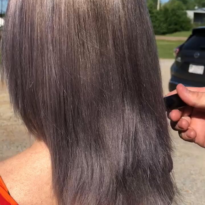 Lisa's Sassy Scissors - Transition back to grey after years of color - Hair Salons Near Me - Philadelphia, Mississippi