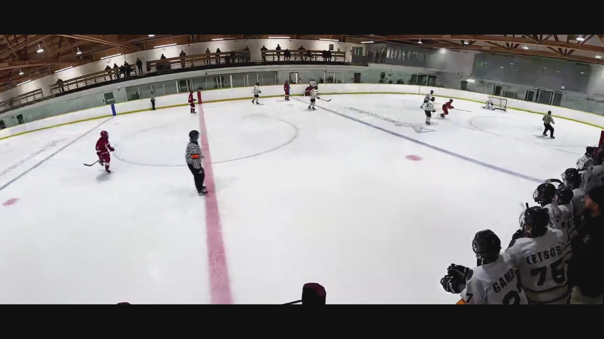 Luka Bekker's puck control and offensive rush
