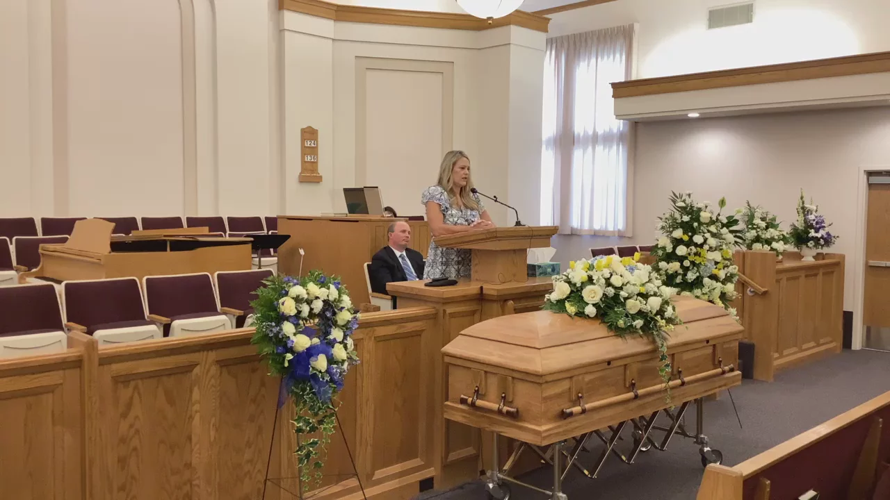 Funeral Service for Ken, image size:1280x720