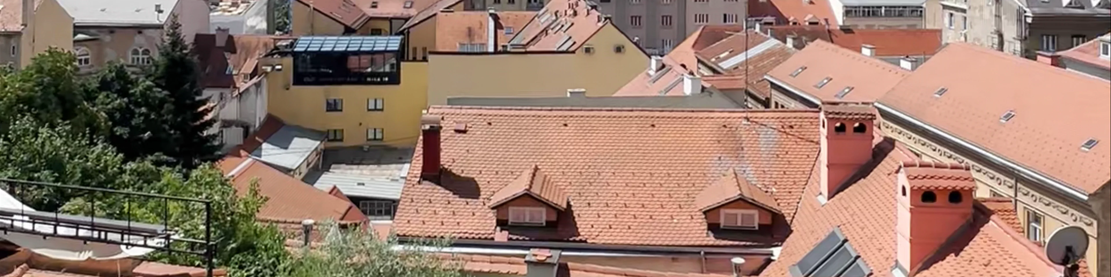 Pogled na Zagreb s Gornjeg grada