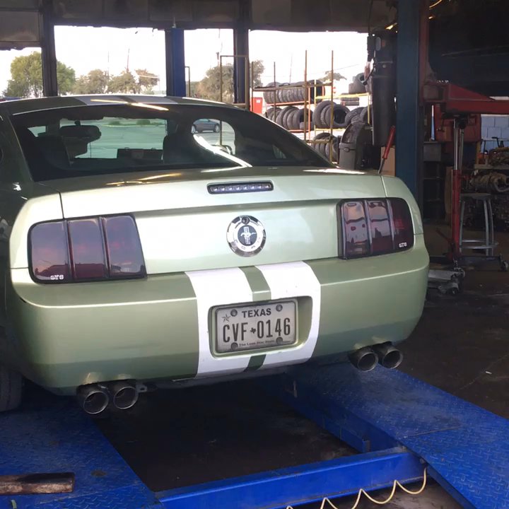 Arlington Auto Care - Welded on glasspack resonators on this 2005 mustang - Auto Repair Near Me - Arlington, Texas