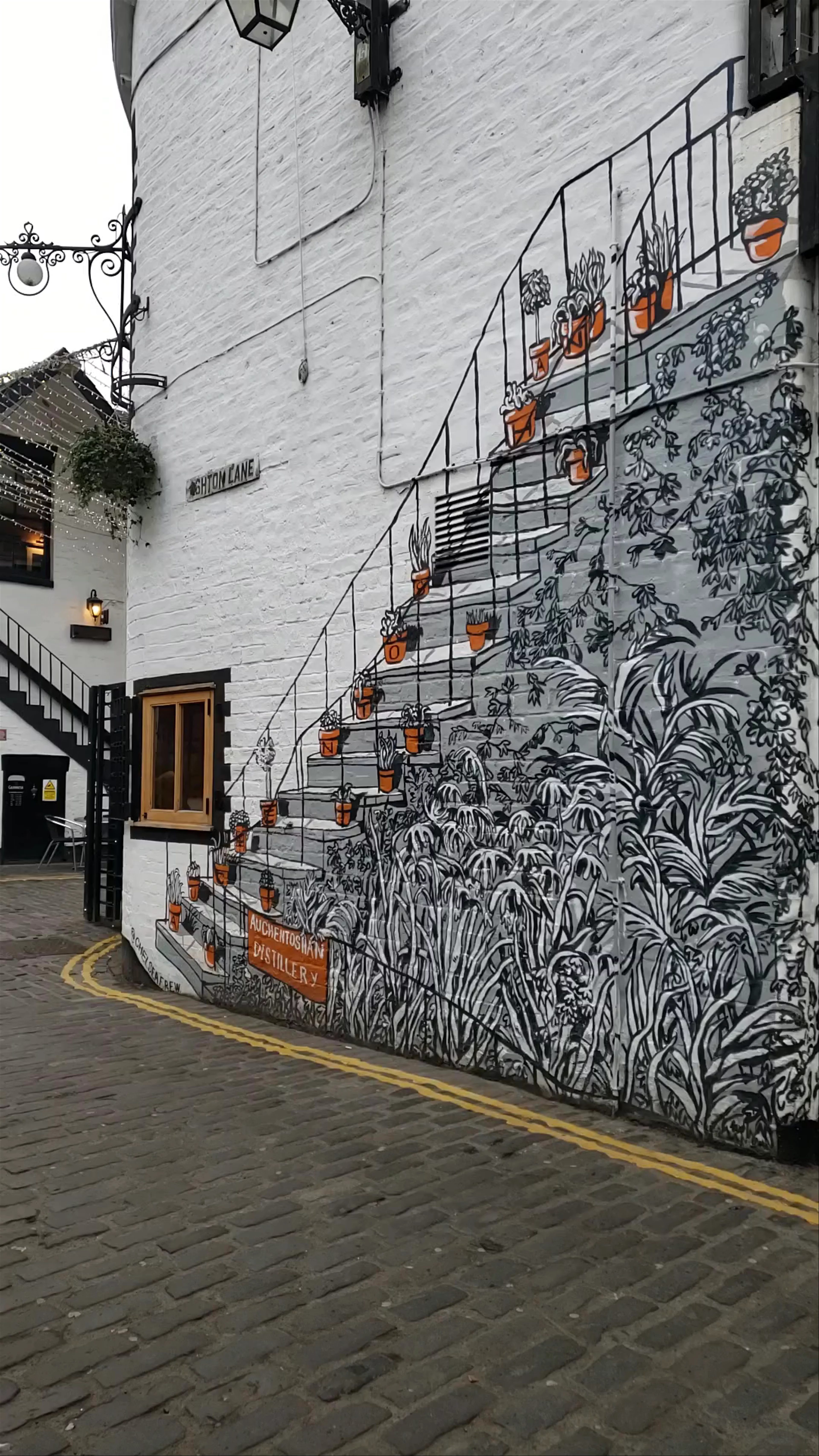 Ashton Lane, Hillhead, Glasgow, UK