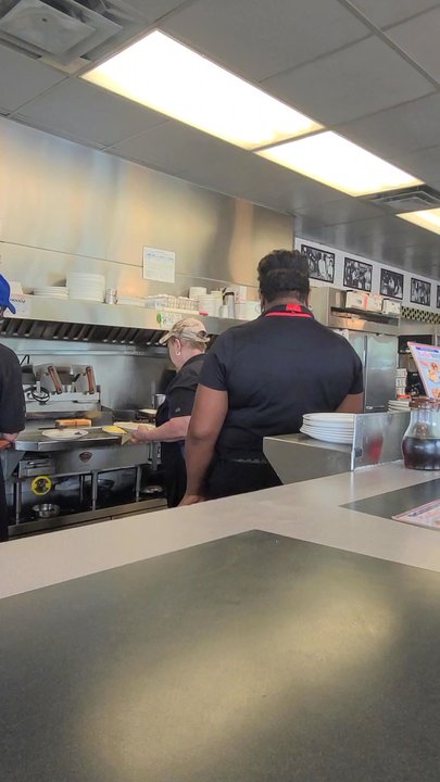 Waffle House - Having fun and delivering great service! - Waffles Near Me - Forney, Texas
