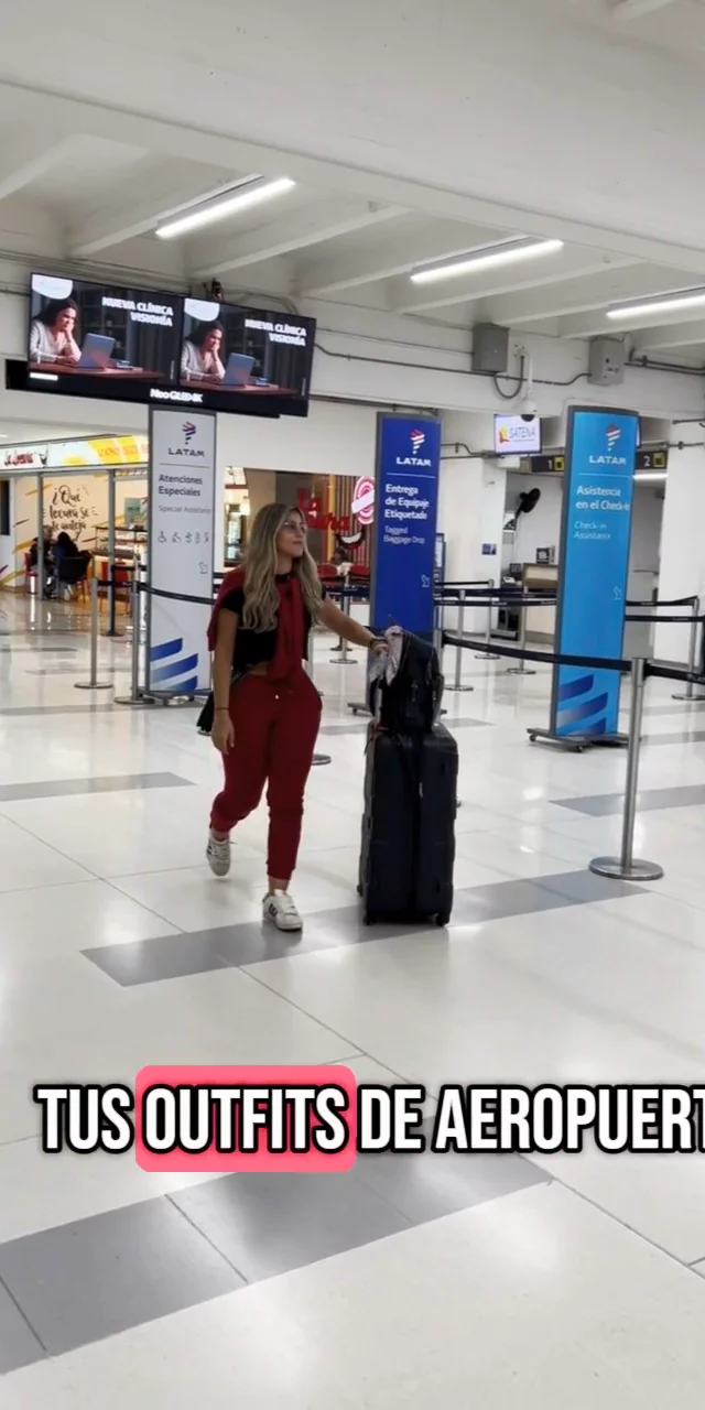 Outfit de aeropuerto 