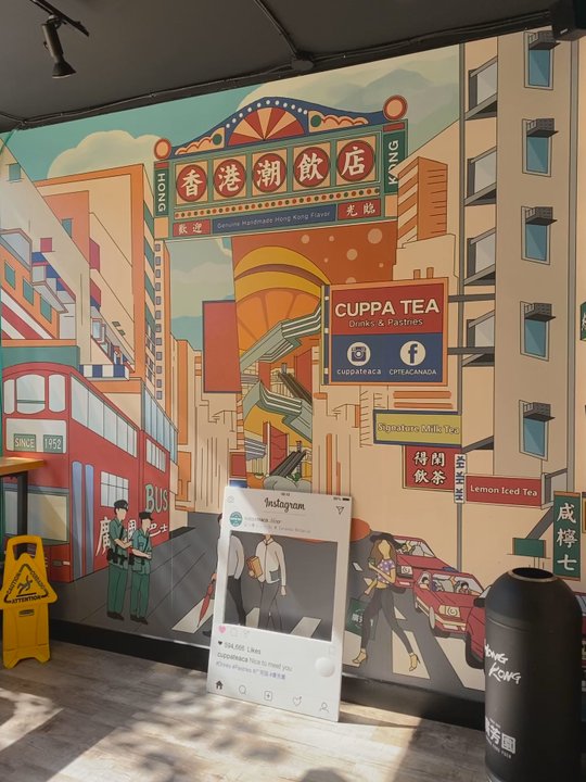 Cuppa Tea - Interior - Bubble Tea Near Me - Toronto, Ontario