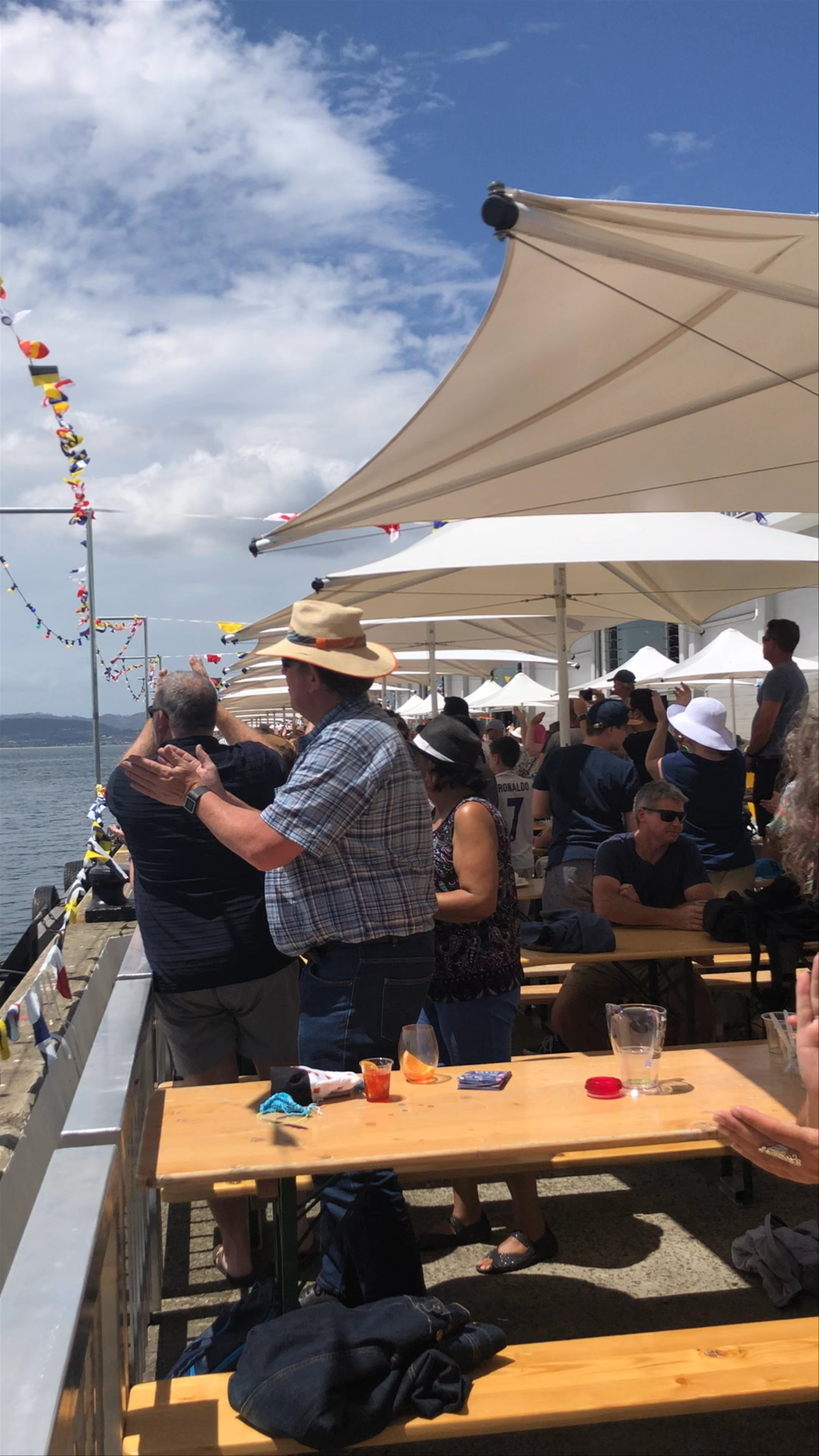 Elizabeth Street Pier Sailing Festivities in Hobart