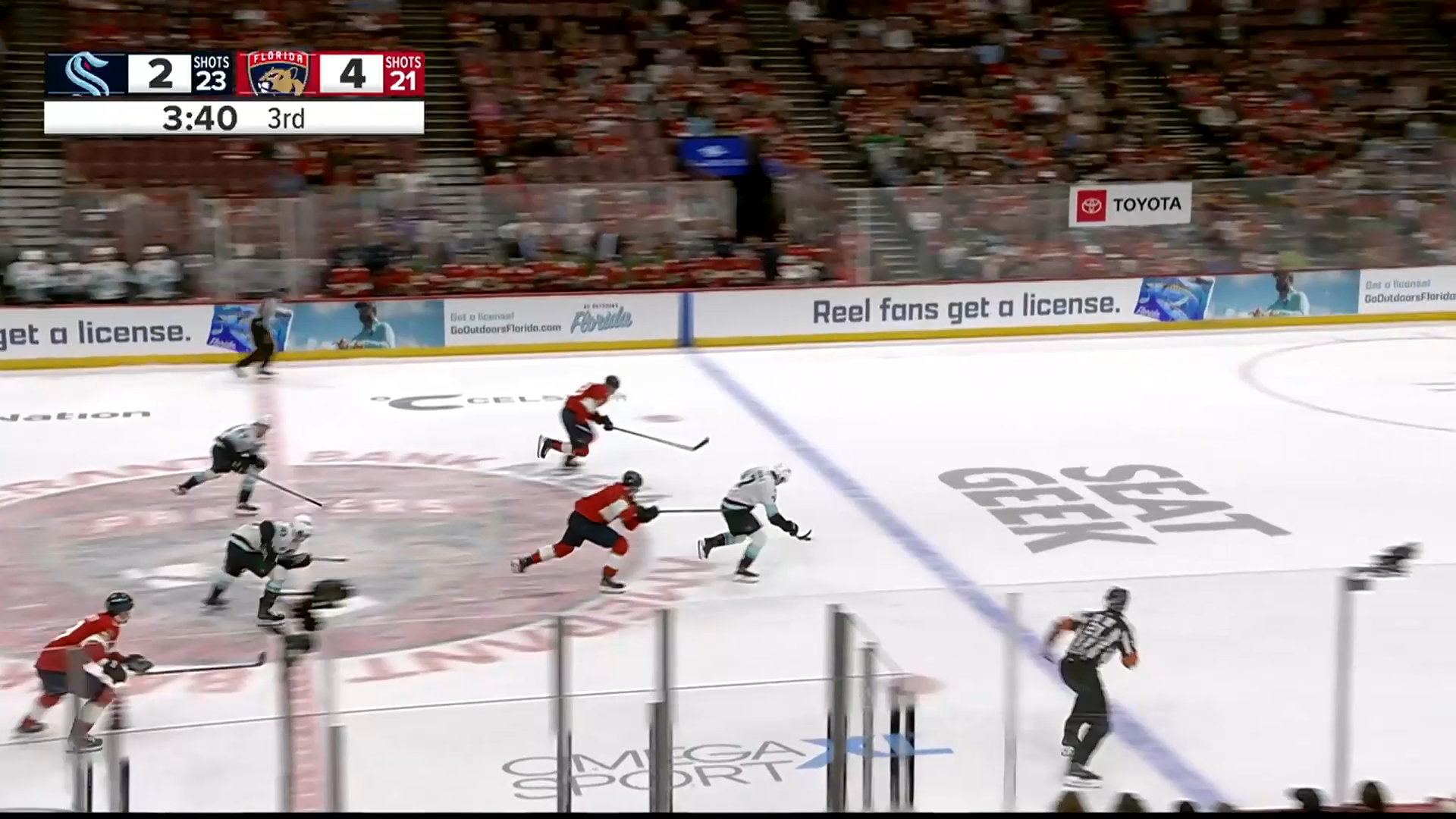 Kraken erase three-goal deficit to force OT with 3 goals in 2:21 · Mar 24, 2026