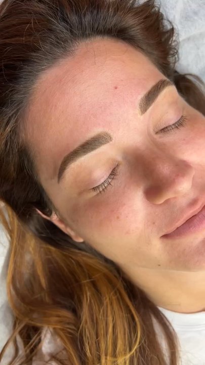 The Brow Project - After my second tattoo session (powder brows) - Permanent Makeup Near Me - Dallas, Texas