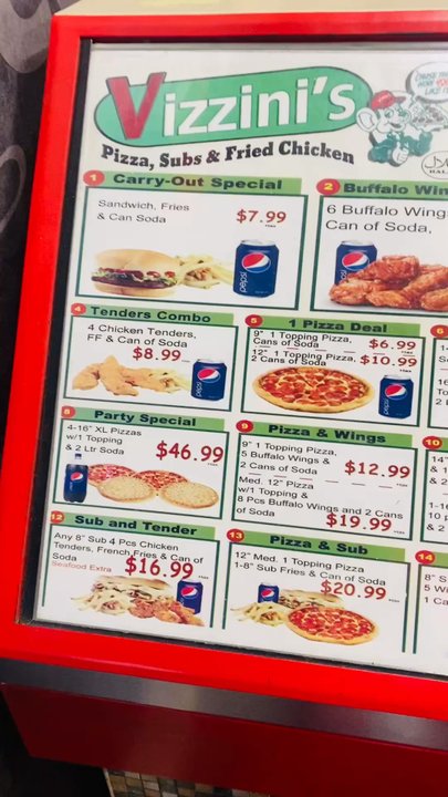 Vizzini's Pizza - Pizza Near Me - Baltimore, Maryland