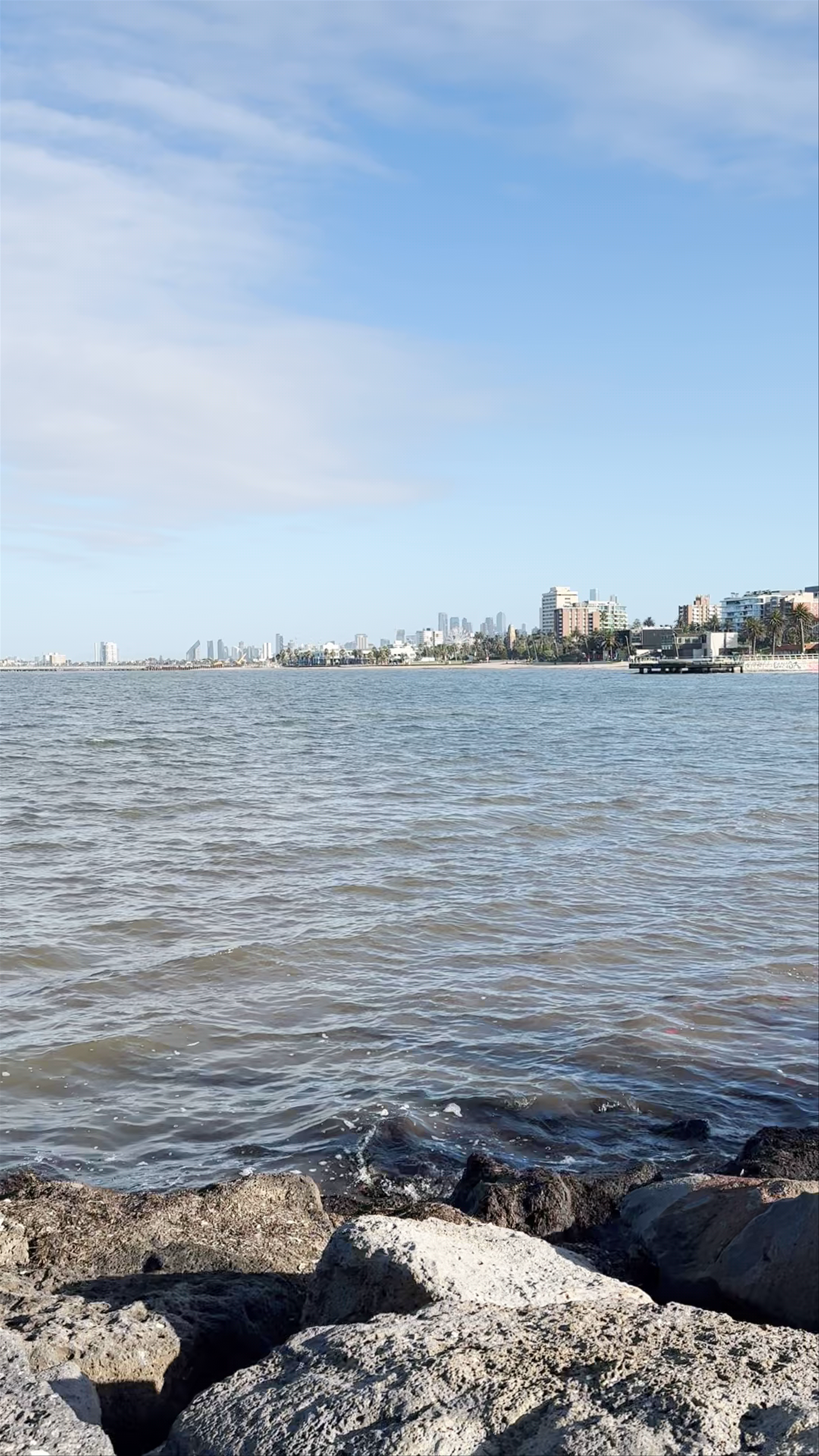 Serene Coastal Views at Elwood Beach, Victoria