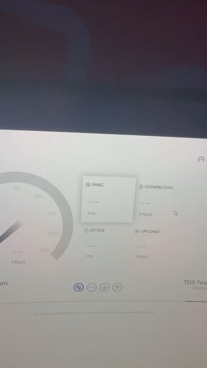 TDS - Here is our download speed shown - Television Service Providers Near Me - Mead, Colorado