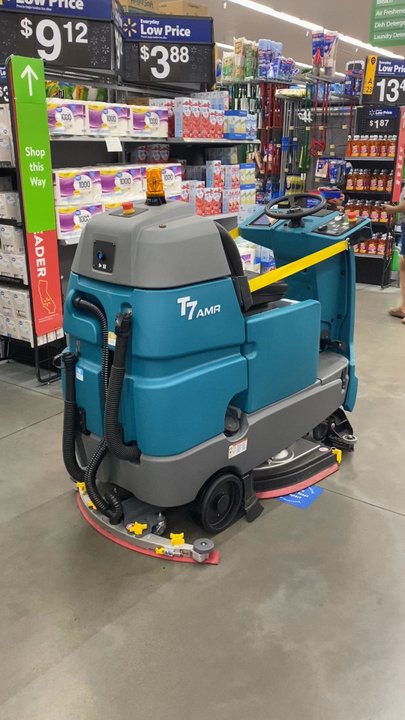 Walmart - There's two people less who can't complain about their wages. Or anything, really. Welcome Robots! - Grocery Near Me - Fresno, California