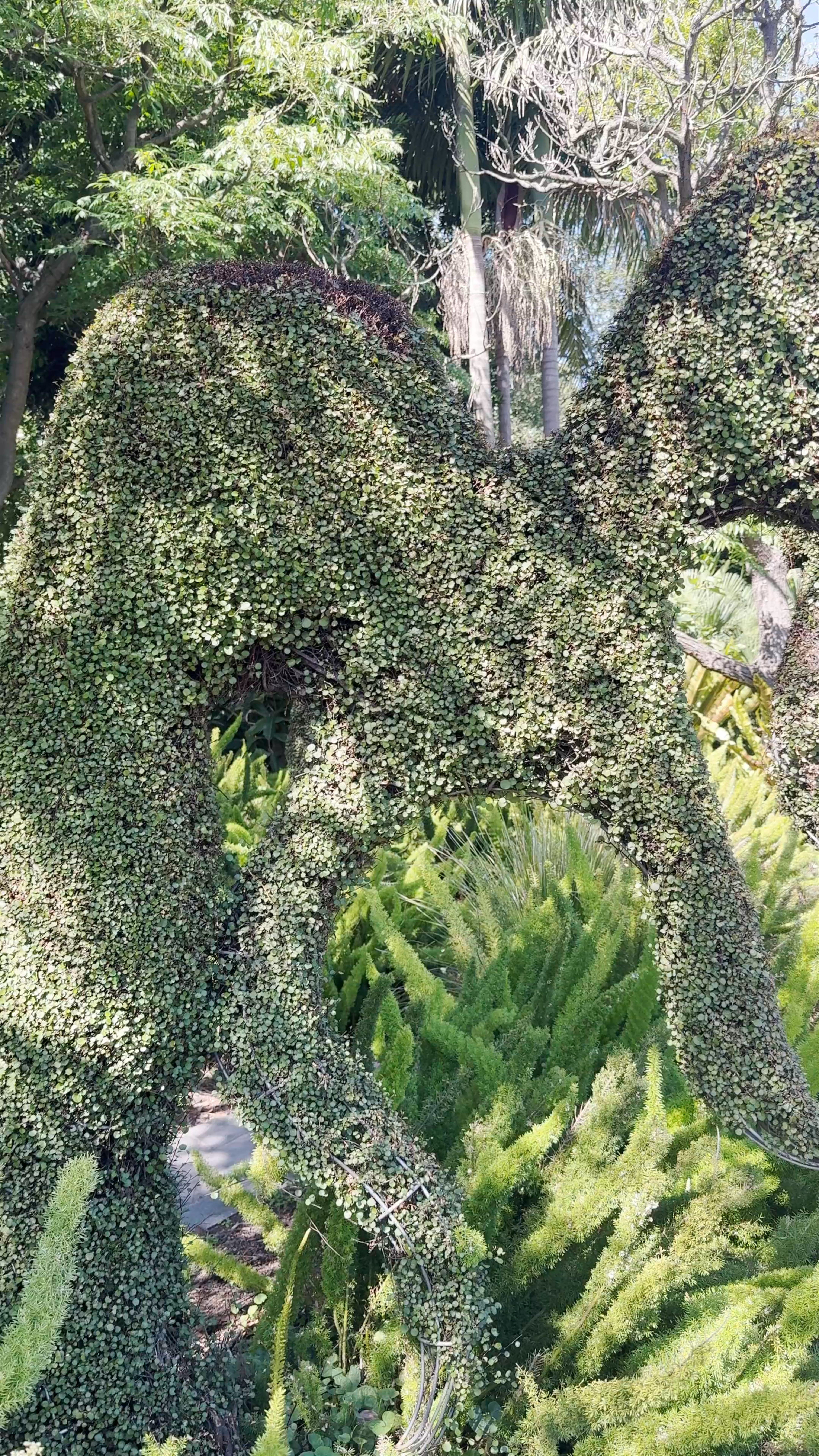 Enchanting Topiary Sculptures at Royal Botanic Gardens Melbourne