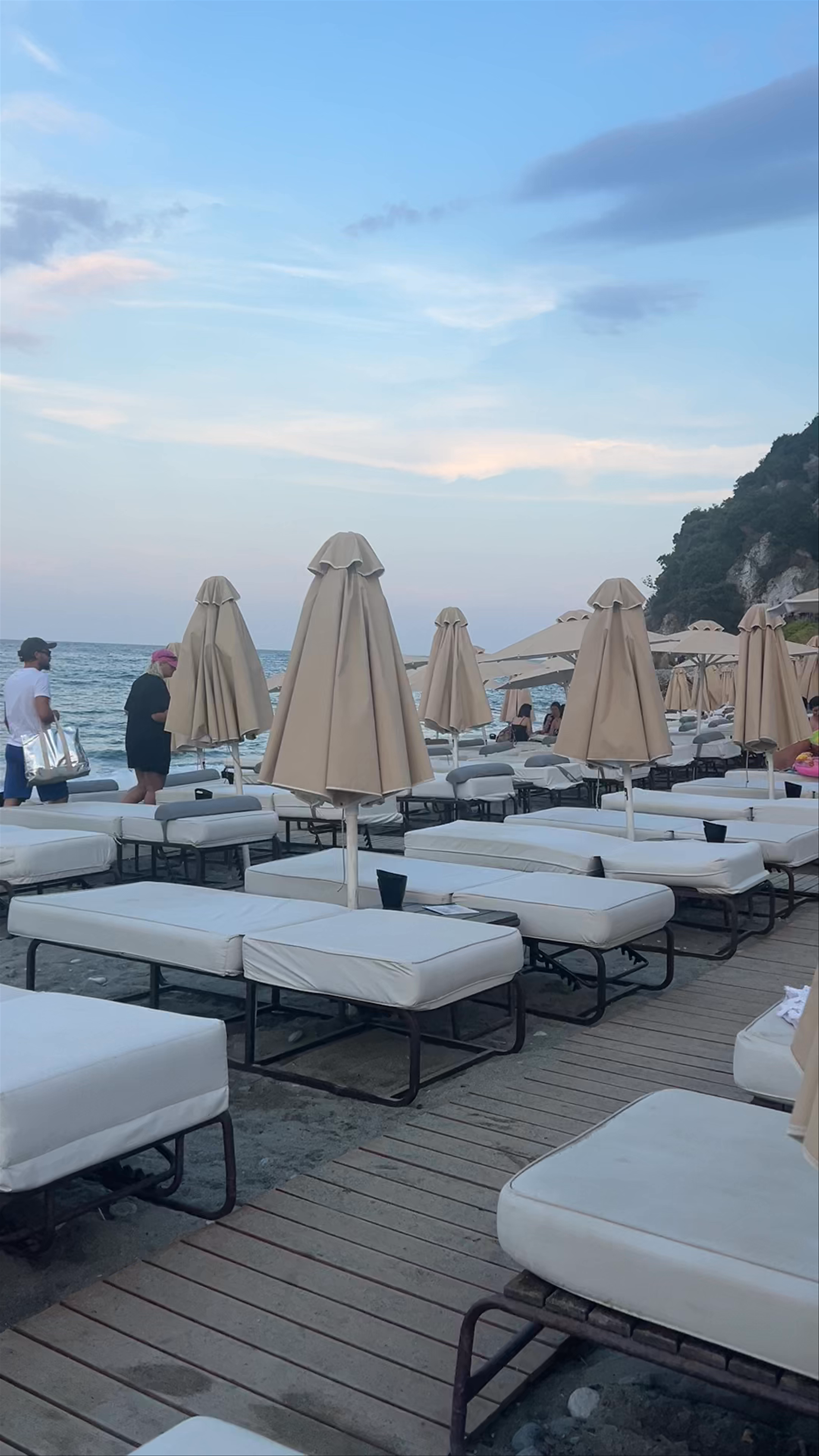 Sunset Serenity at Panteleimonas Beach, Greece