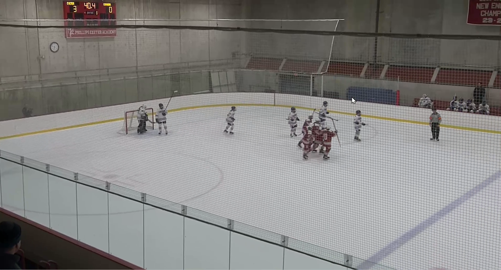 Clara Cary's full shift and goal vs Cushing | Phillips Exeter