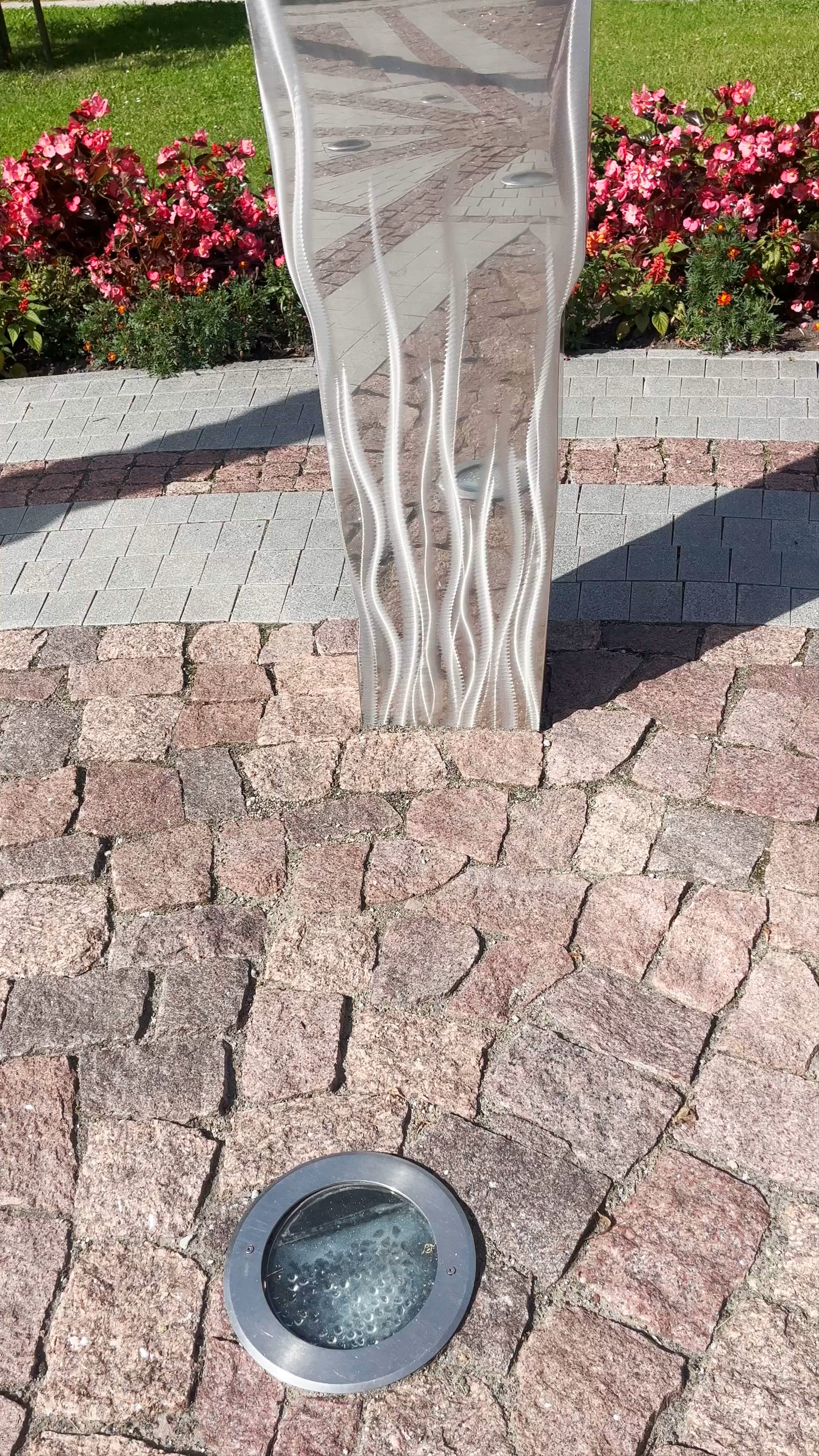 Reflective Art Installation in Jelgava, Latvia