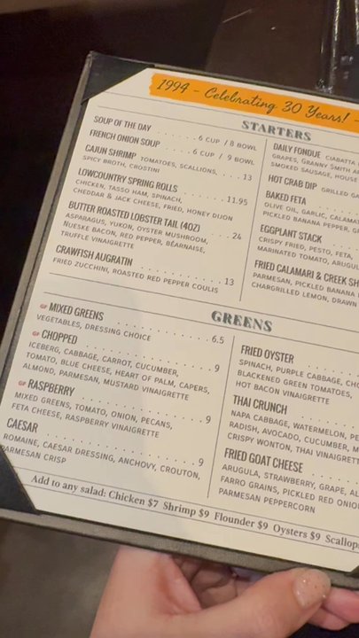 Rivertown Bistro - Menu - New American Near Me - Conway, South Carolina