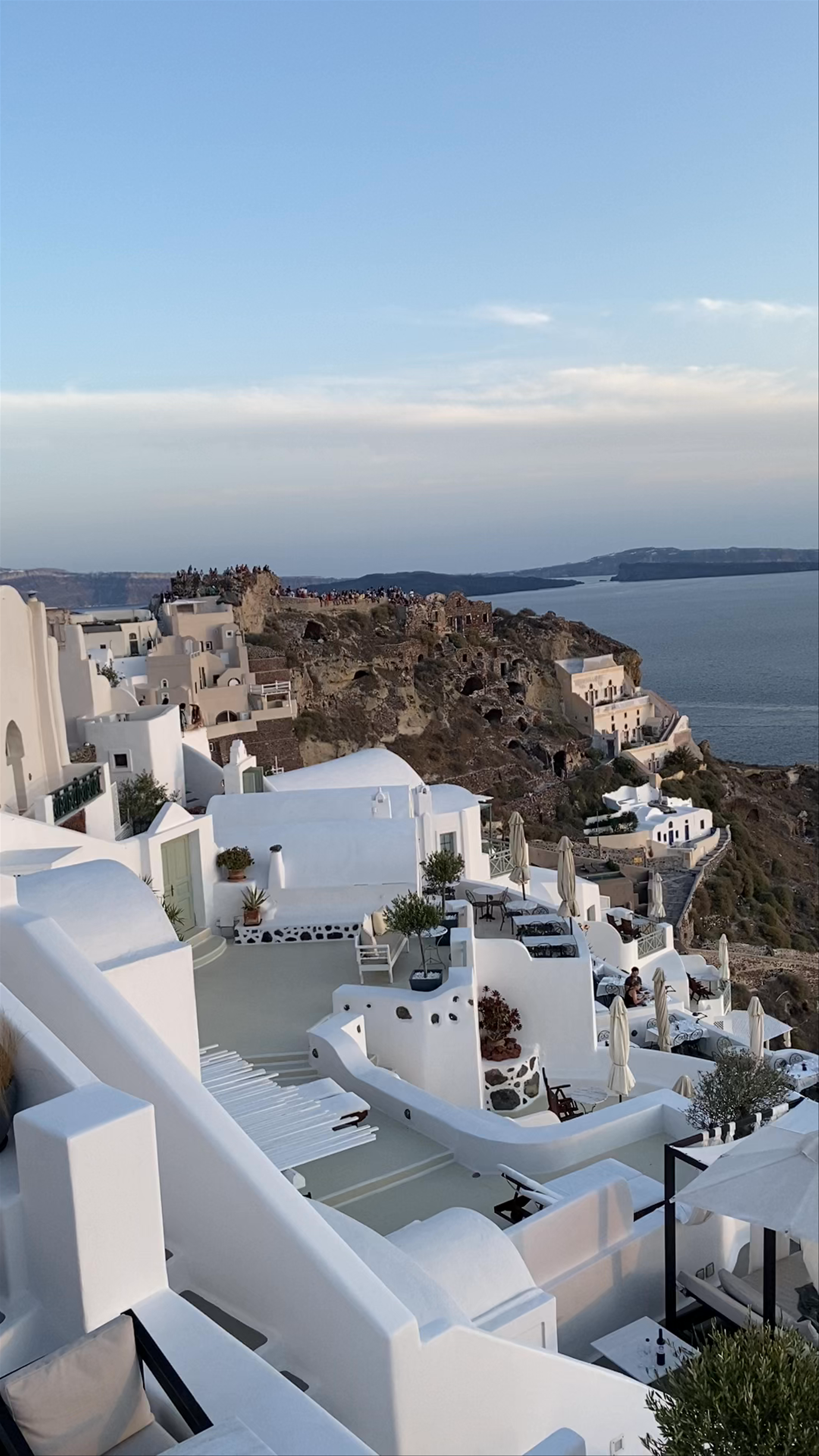 Sunset Serenity at Charisma Suites, Oia, Greece