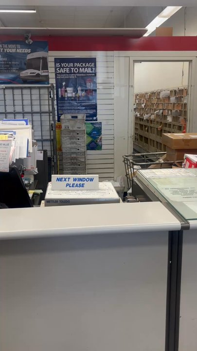 US Post Office - Blasting music - oh and the lady that was at this counter just left while the line was long. The people in line couldn't believe their eyes. - Post Offices Near Me - Artesia, California
