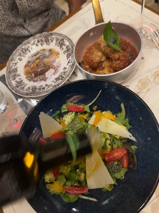 CiPasso Bistrot - The most delicious zucchini salad and meatballs - Italian Near Me - Rome, RM