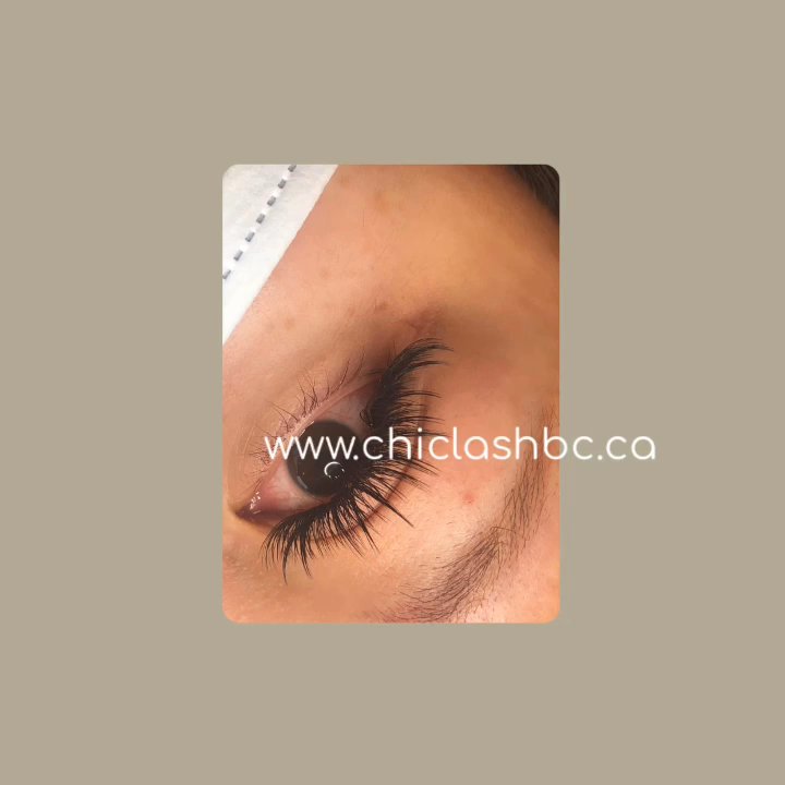 Chic Lash Boutique - Hybrids wispy set | 604-360-9308 - Eyelash Service Near Me - Vancouver, British Columbia