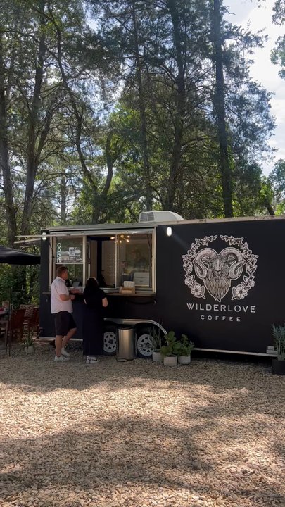 Wilderlove Coffee - The beautiful outdoor view! - Coffee & Tea Near Me - Montgomery, Texas